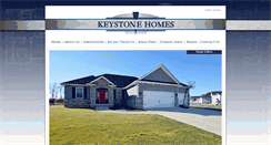 Desktop Screenshot of keystonehomesintroy.com